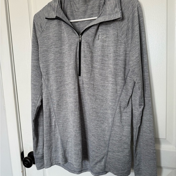 Under Armour Heather Gray Pullover - Picture 2 of 6